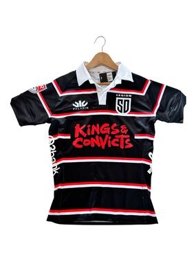 NWT San Diego Legion Rugby Team Polo Jersey Paladin Men L – #12 Kings & Convicts